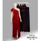 VELVET LONG DRESS