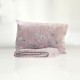 Eco Friendly Pink Floral Pillowcase