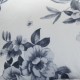 Eco Friendly Grey Floral Quilt Cover