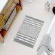 Grey Bath Mat Non Slip Rubber