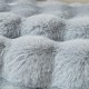 Bubble Rabbit Faux Fur Floor Mat