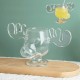 Christmas Transparent Reindeer Mug