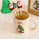 Christmas Mug with Decorative Spoon