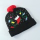 Christmas Woolen Hat with Pom Pom on Top