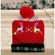 Christmas Woolen Hat with Pom Pom on Top