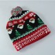 Christmas Woolen Hat with Pom Pom on Top