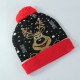 Christmas Woolen Hat with Pom Pom on Top