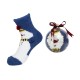 Christmas Socks for Children in Transparent Ball