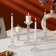 Glass Candle Holder