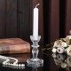 Glass Designed Candle Holder