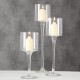 Glass Transparent Candle Holders