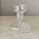 Glass Small Candle Holder