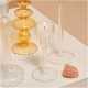 Glass Clear Candle Holder