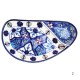 Indian Porcelain Colorful Oval Plate