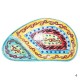 Indian Porcelain Colorful Oval Plate