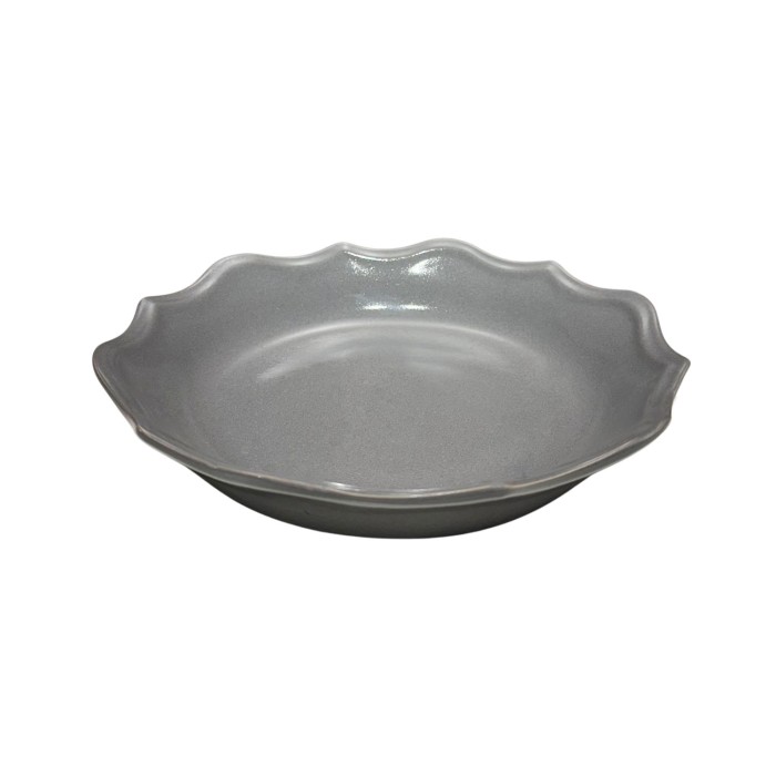 Gray Ceramic Deep Plate