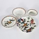 Ceramic Designed Plates Set of Twenty Four Pieces