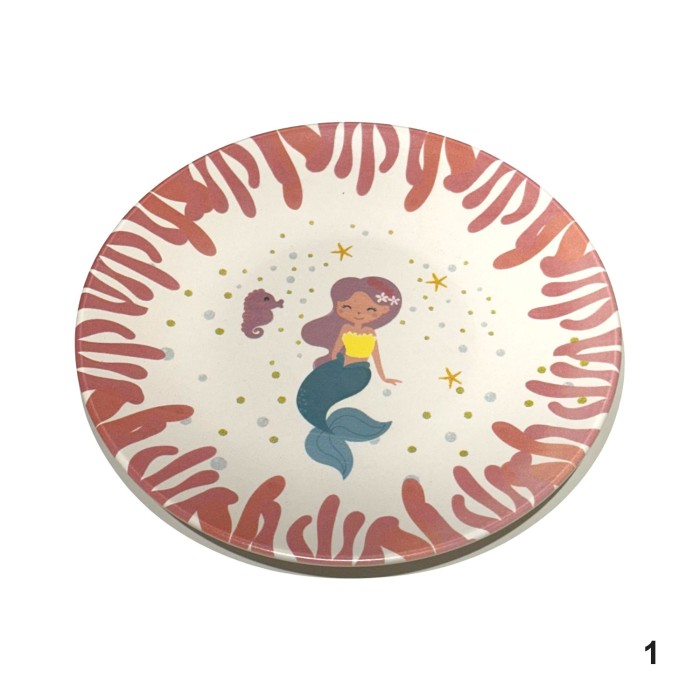 Ceramic Kids Plates with Design