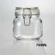 Glass Jar with Airtight Silicone Seal 