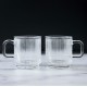 Twin Stripe Glass Cups