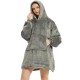 Unisex Fleece Hoodie Blanket