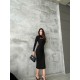  Women's Fashion Dress Black