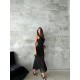 Women's Fashion Black  Dress