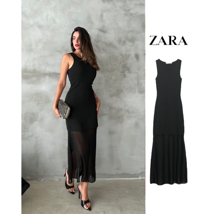 Women's Fashion Black  Dress