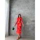 Women's Fashion Dress Orange