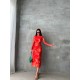 Women's Fashion Dress Orange