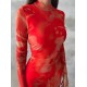 Women's Fashion Dress Orange