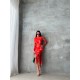 Women's Fashion Dress Orange