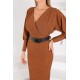 X  Long Knit Dress Ladies Fashion Clothes