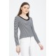 Striped  Women's Fashion Basic Top