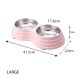 Dog Double Anti Slip Bowl