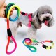 Dog Colored Adjustable Harness and Leash Set