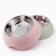 Pets Dog Bowl with Stand