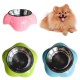 Pets Plastic Bowl with Removable Stainless Steel Plate