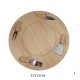 Cheese Round Wooden Plate