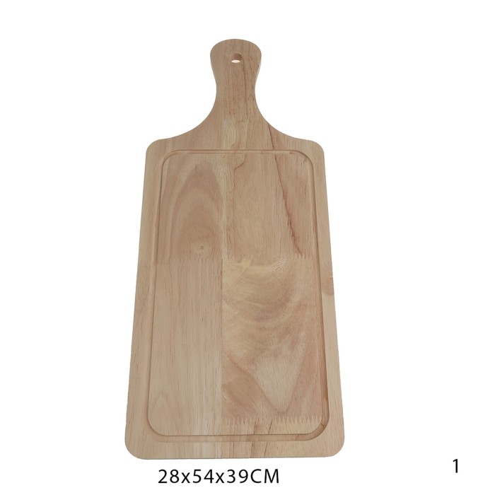 Wooden Rectangular Pizza Plate