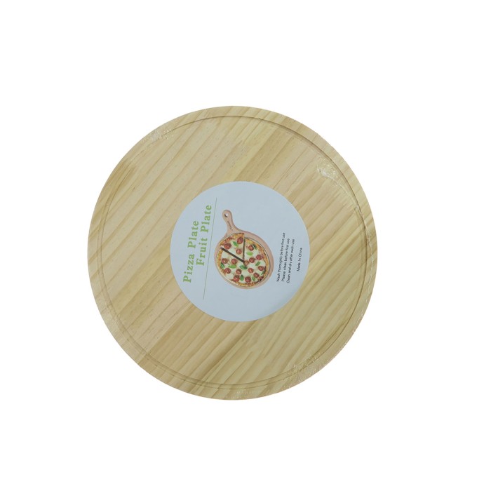 Pizza Round Wooden Plate