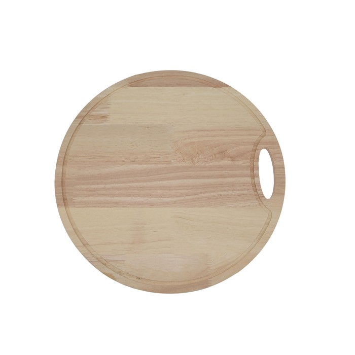 Round Pizza Wooden Plate