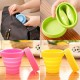 Silicone Colored Foldable Cups 