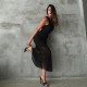 Women's Fashion Black Dress