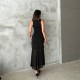 Women's Fashion Black Dress