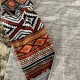 Boho Chic Embroidered Sleeve Pullover Hoodie