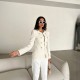 Women's Fashion White Jacket