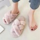 Women's Fashion Winter Fur Slippers