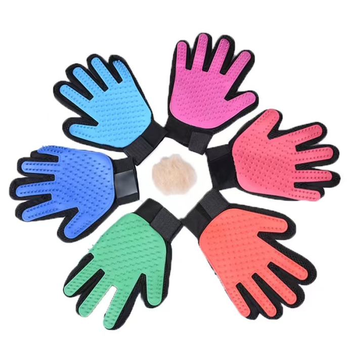 360 PET Accessories Gentle Pet Grooming Glove Brush 