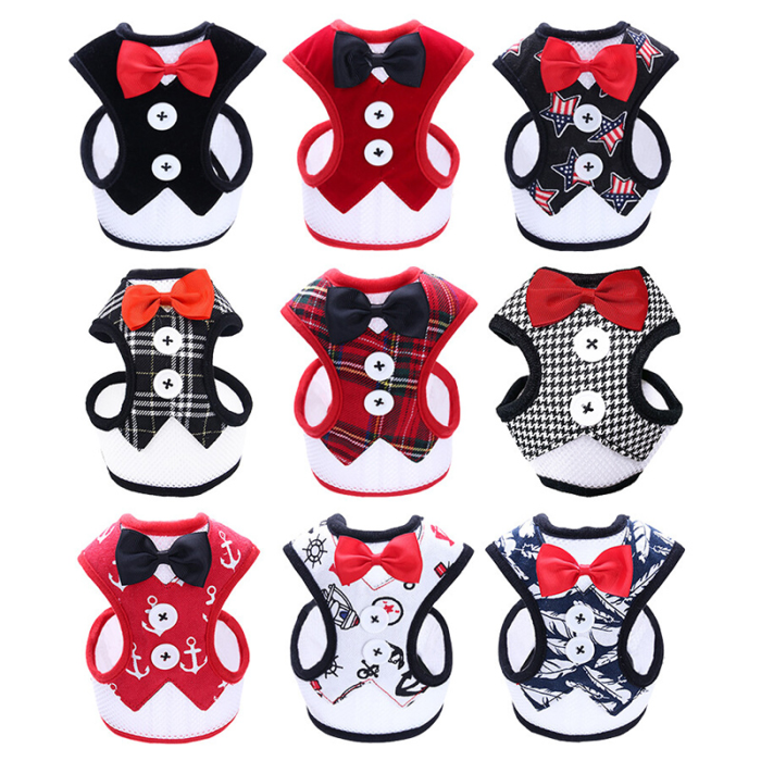 360 PET Dog Harness And Leash Cute Designed Adjustable